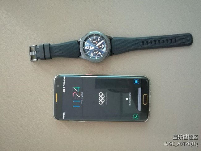 gear s3終于收到了！