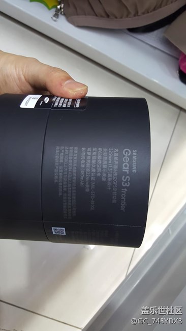 國行SAMSUNG Gear S3 先鋒版入手   坐等samsung pay