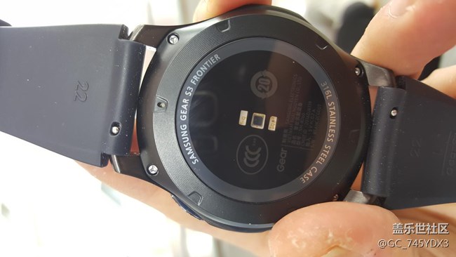 國行SAMSUNG Gear S3 先鋒版入手   坐等samsung pay