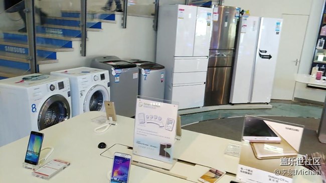 發(fā)現(xiàn)浦東一家三星旗艦店