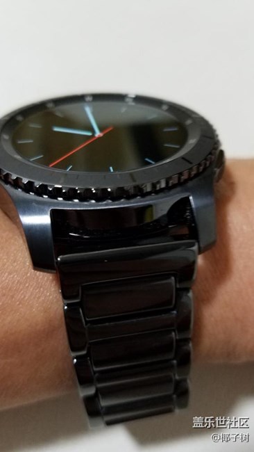 先鋒版換黑亮陶瓷表帶