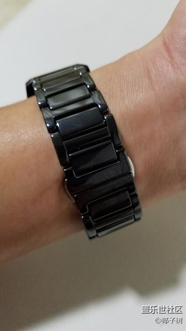 先鋒版換黑亮陶瓷表帶