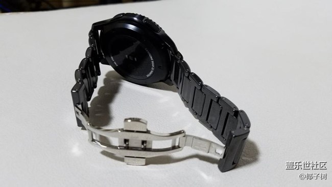 先鋒版換黑亮陶瓷表帶