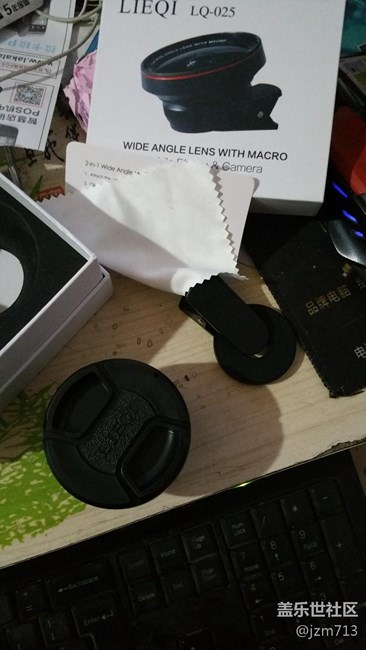 手機外置鏡頭到了