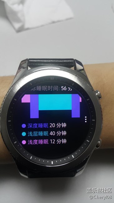 Gear S3睡眠檢測(cè)