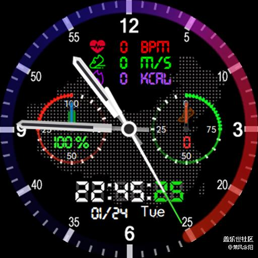 【免費(fèi)表盤(pán)】Black-5.0-S 升級(jí)版 測(cè)試發(fā)布