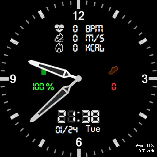 【免費(fèi)表盤(pán)】Black-5.0-S 升級(jí)版 測(cè)試發(fā)布