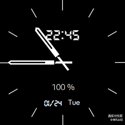 【免費(fèi)表盤(pán)】Black-5.0-S 升級(jí)版 測(cè)試發(fā)布