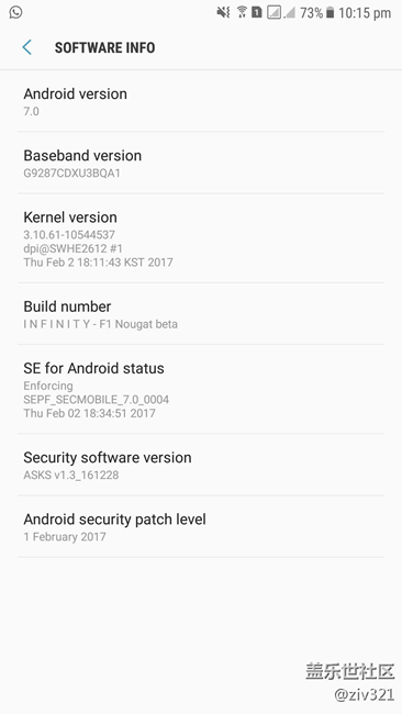 S6 edge+ Nougat 7.0 不用等官方，直刷吧