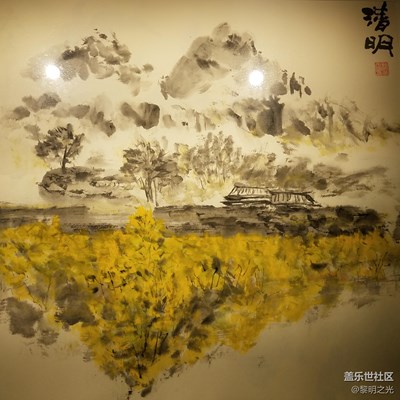 深圳大芬美術(shù)展——中國(guó)畫(huà)，二十四節(jié)氣之清明