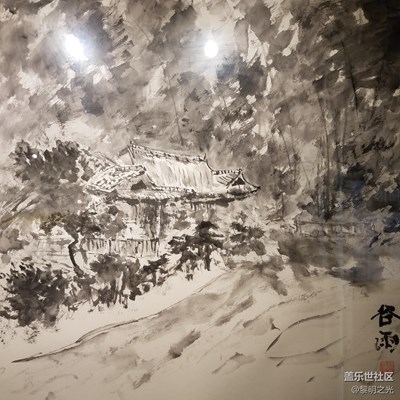 深圳大芬美術(shù)展——中國畫，二十四節(jié)氣之谷雨