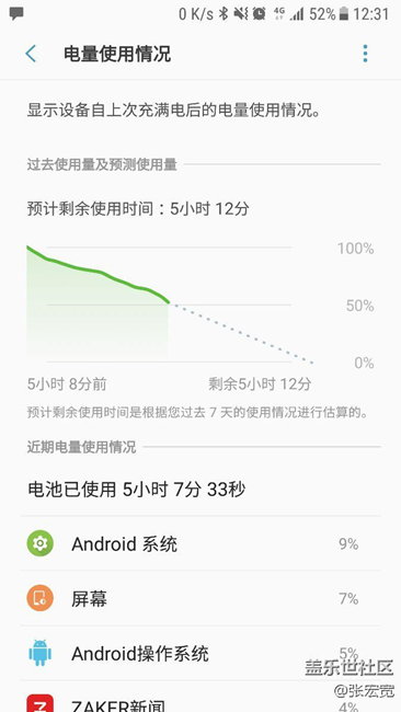 S7更新QA8版7.0系統(tǒng)后的耗電情況