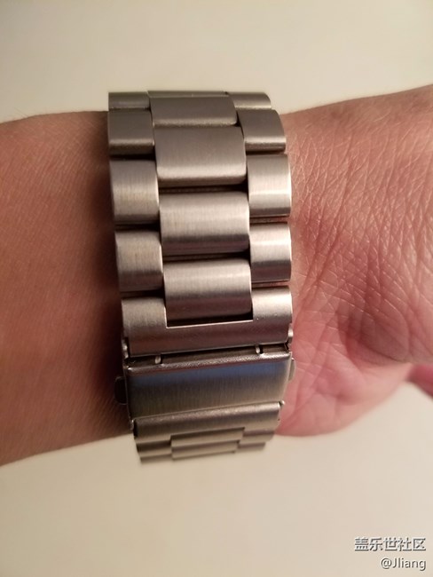 無銹鋼表帶已到