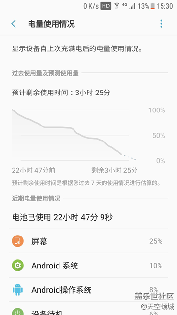 7.0內測用戶升級QB7后，第一次續(xù)航能力測試