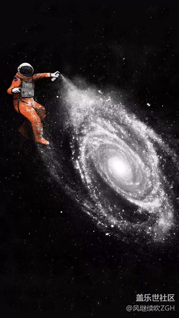 蒼穹與星河，富有設(shè)計(jì)感的壁紙?jiān)谶@里