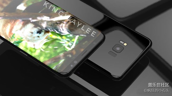 黑紫藍三星S8三色渲外形美絕了 黑紫藍三星S8三色渲外形美絕了