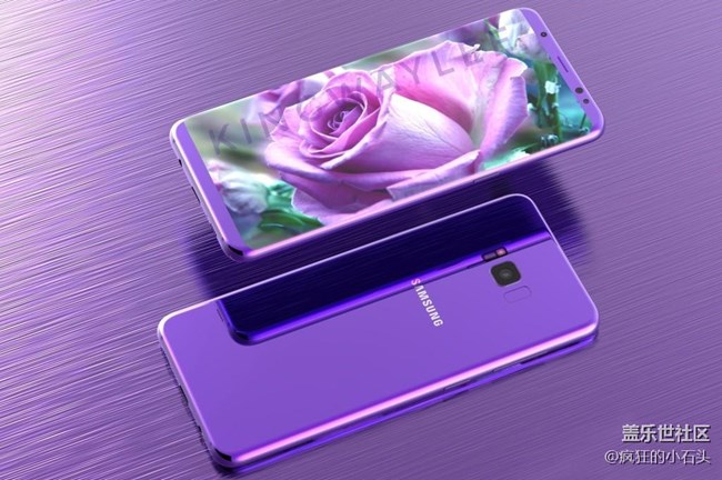 黑紫藍三星S8三色渲外形美絕了 黑紫藍三星S8三色渲外形美絕了