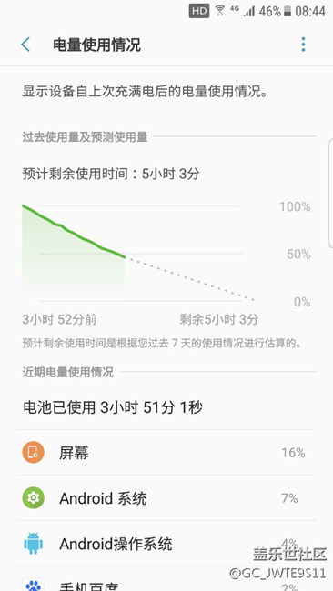 看一下7.0之后的電池耗電