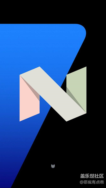 安卓7.0彩蛋，電子寵物貓，不錯挺好玩