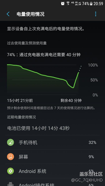 升級7.0后手機待機耗電量多的嚇人