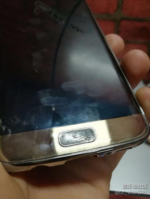 你們的S7e，home鍵有沒有掉漆啊