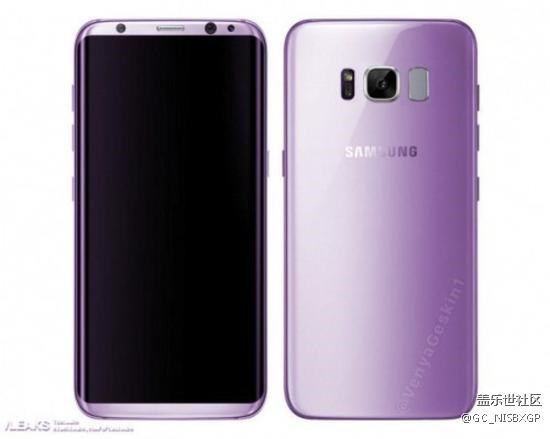 紫羅蘭三星Galaxy S8巴西曝光 美翻了