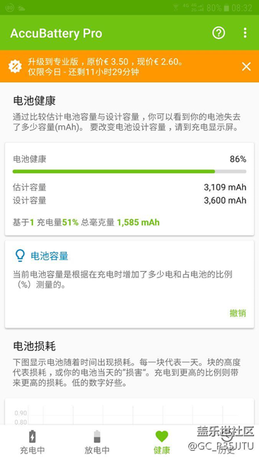 accubattery 電池軟件確實不準