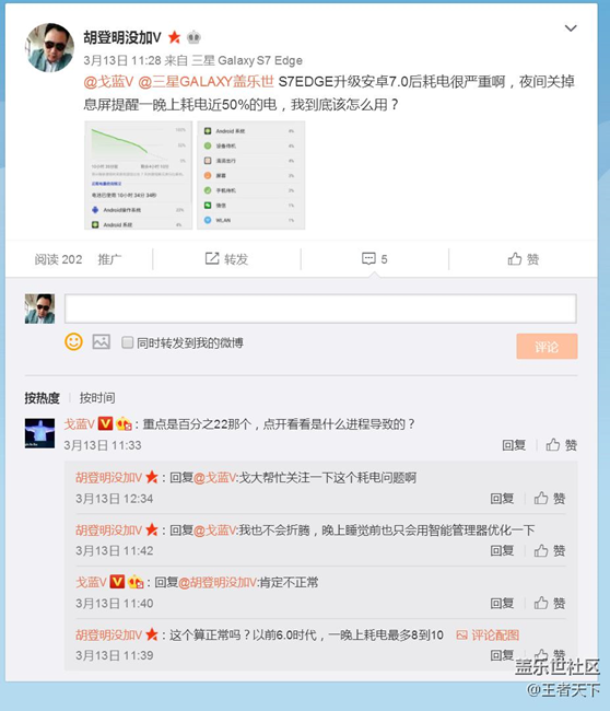 求救啊，睡覺待機一晚上耗電掉了65%的電、剩下35%了，