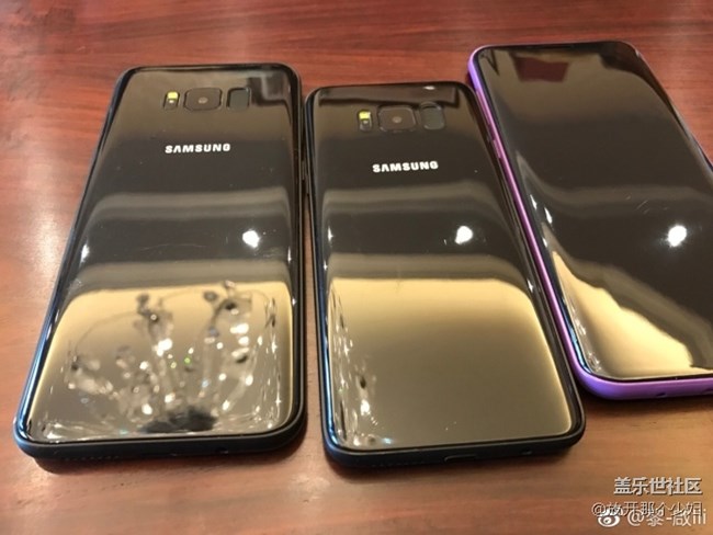這就是傳說中的三星S8，騷紫色最好看
