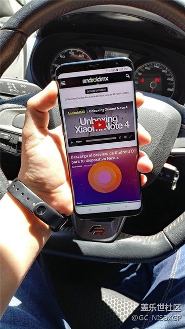 三星S8 Plus上手曝光 圓角屏幕真機(jī)更炫