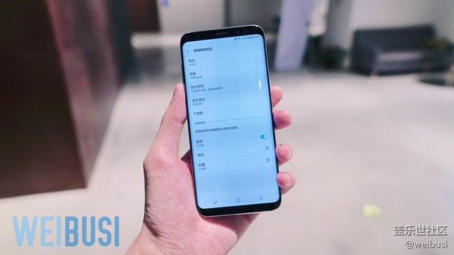 三星 Galaxy S8 快速上手初體驗「WEIBUSI 」