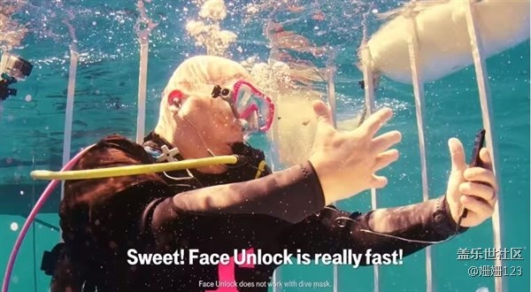 三星S8水下開箱：竟然引來了鯊魚群