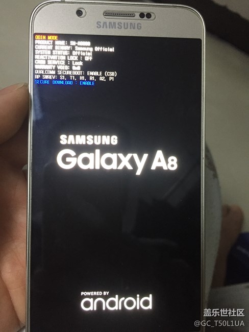 a8刷機前未解鎖，變磚了。