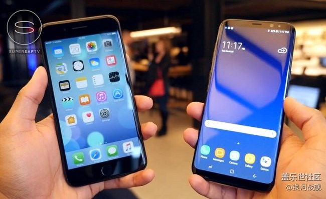 [視頻]機皇之戰(zhàn)：Galaxy S8+ vs iPhone 7 Plus對比評測