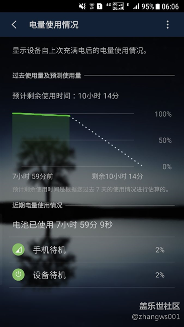 S7E純待機耗電