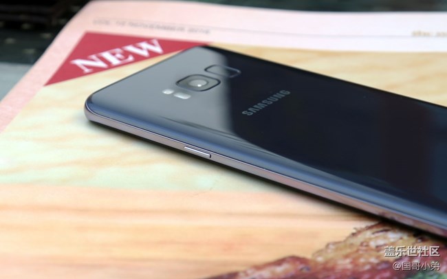 三星S8煙晶灰圖賞：翩若驚鴻 婉若煙晶