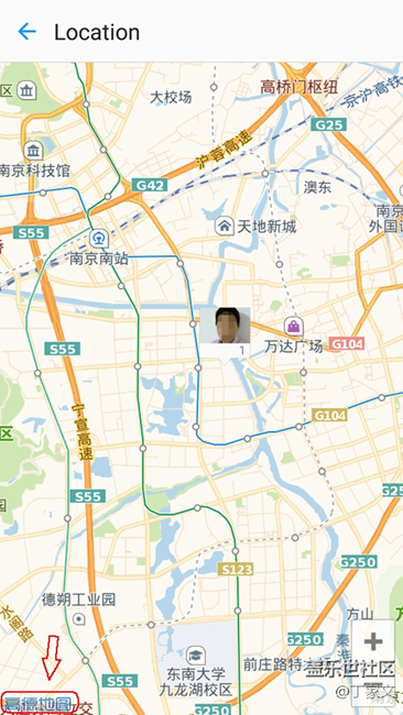 三星手機(jī)內(nèi)建高德地圖服務(wù)數(shù)據(jù)的