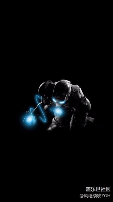 黑色鎖屏個性壁紙，一體感爆棚