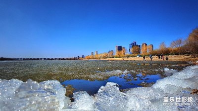 我眼中的世界+哈爾濱+四月冰城景色很囧！