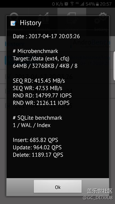 微博都在說華為偷換emmc，大家看看我的ufs速度