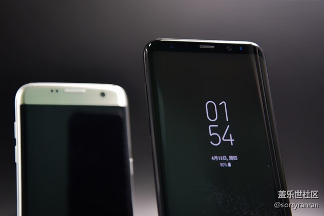 你是我的陪襯！三星S8+和S7 edge在一起，每天都要美美噠