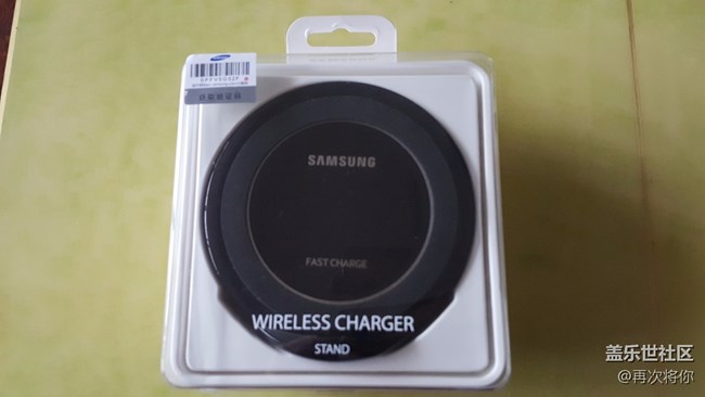 #我是極客# 三星立式快充無線充電器