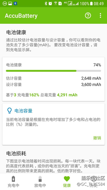 這樣的電池損耗算大嗎？