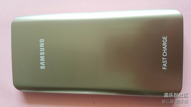 #我是極客# 三星快充移動(dòng)電源