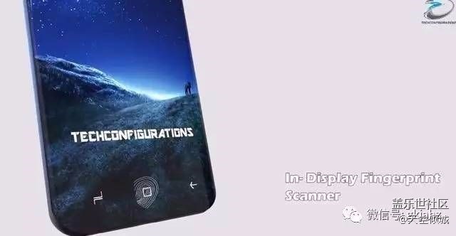 三星S9渲染圖曝光：前后雙攝 屏幕指紋 全面屏