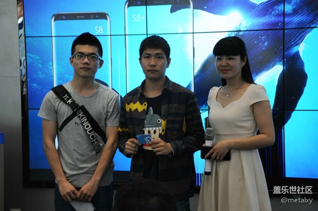 好基友手拉手，這是一篇有愛的文章---長沙三星S8品鑒會