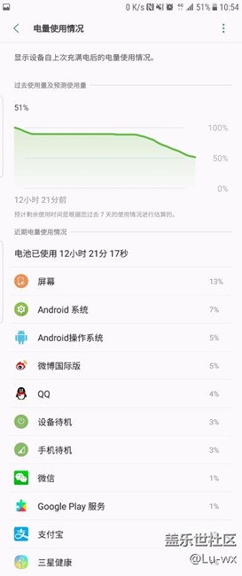 S7E刷了最新QD6之后續(xù)航情況