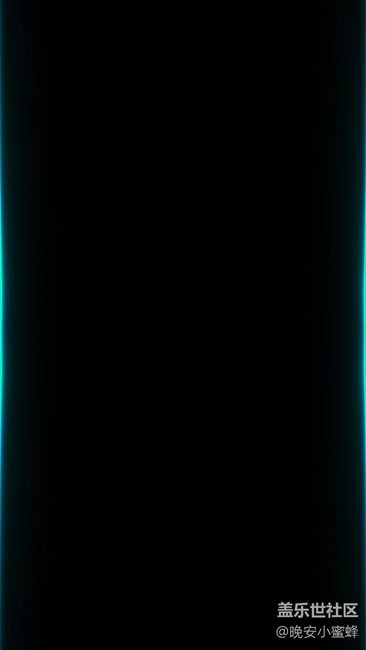 最最漂亮的一張黑色壁紙，特別適合曲面屏！！