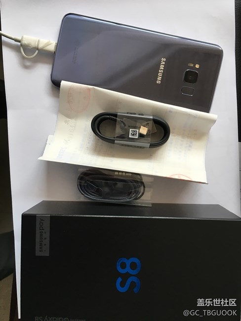 s8煙晶灰到手了，漂亮