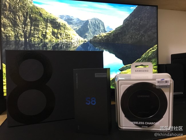 蘇寧國行S8的禮盒今天終于到了.....純圖欣賞